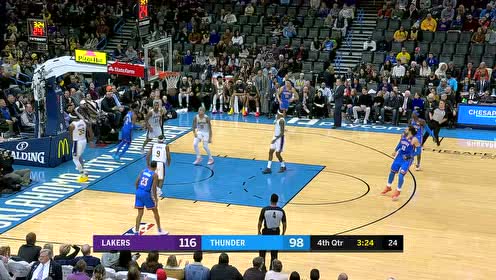 【NBA集錦】大步流星光速上籃 亞歷山大快攻一條龍蒂花之秀