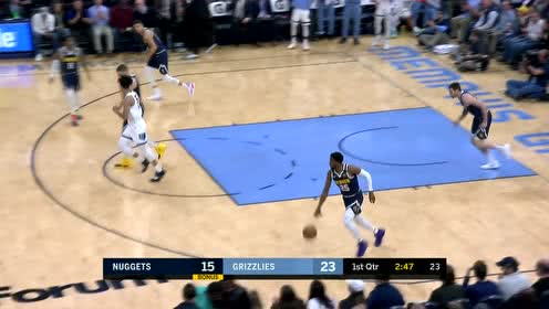 【NBA集锦】古杜里奇长传制导 克拉克劈山伐木接球暴扣