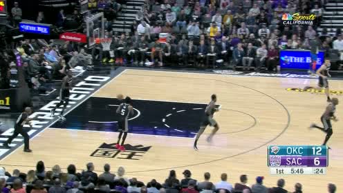 【NBA集錦】這距離手拿把攥 保羅急停中投穩(wěn)穩(wěn)命中