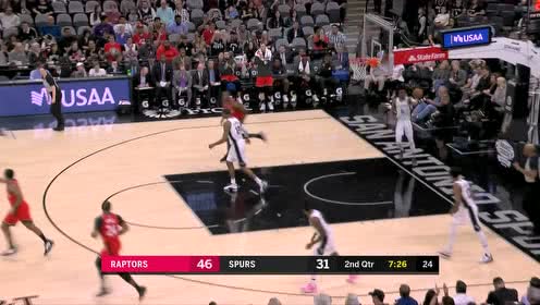 【NBA集锦】伊巴卡两步撕裂防守 大步流星重锤暴扣