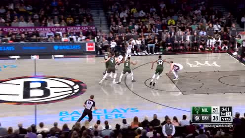 【NBA集錦】快速反擊小王子 籃網(wǎng)連送搶斷勒維爾一傳一上連續(xù)建功