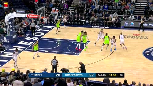 【NBA集錦】保羅帶球過人內(nèi)線出手 中距離投籃空心入網(wǎng)
