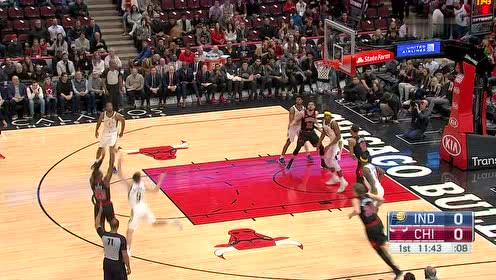 【NBA集錦】羽雕弓長翎箭 鄧恩開場三分引燃公牛主場