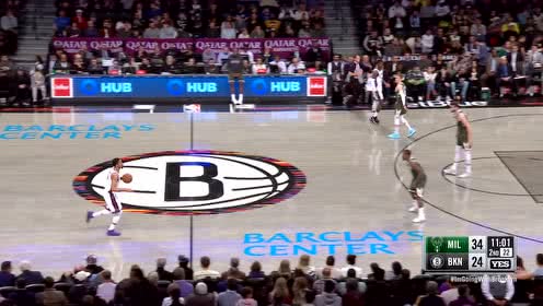 【NBA集錦】出手這么高我該怎么防 字母怪獸三分線外半步六脈神劍三分中的