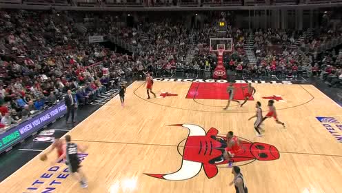 【NBA集錦】壓哨?。?！ 薩托蘭斯基搶斷上籃滯空拉桿美輪美奐