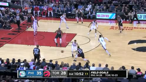 【NBA集錦】絕處逢生！伊巴卡身陷包圍翻身跳投美如畫