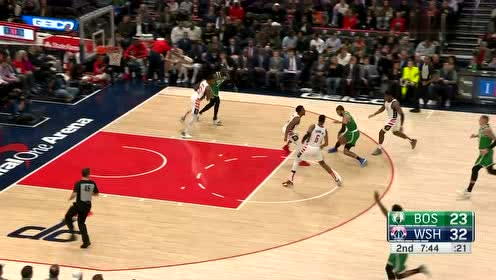 【NBA集锦】手感开了!斯玛特底角三分一发入魂