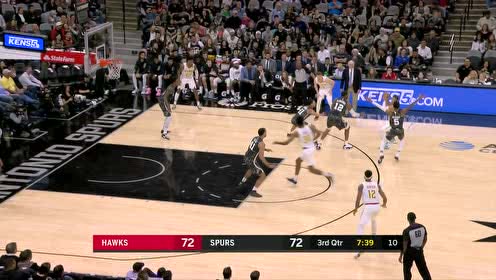 【NBA集錦】特雷楊連線瓊斯 劈山伐木空切扣籃