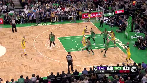 【NBA集锦】手感已经火热 波普底角突施冷箭命中靶心