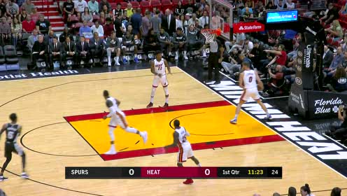 【NBA集锦】开局就手感火热 福布斯外线拉弓射箭命中靶心