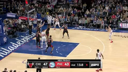 【NBA集锦】比赛真是够激烈 科尔克马兹空位接锅打进关键三分