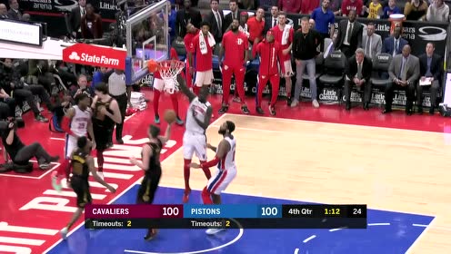【NBA集錦】關鍵時刻不手軟 羅斯一條龍強硬上籃打進反超比分