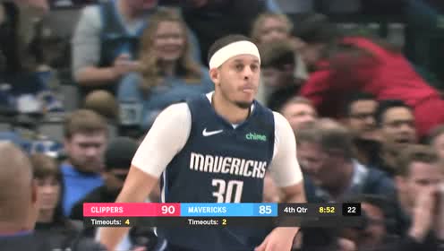 【NBA集锦】手感全回来了 小库里&波尔津吉斯连进三分狂追分
