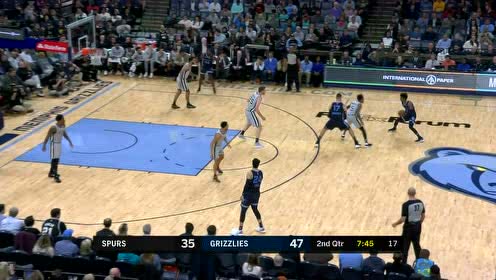 【NBA集锦】简直就是巨无霸!瓦兰丘纳斯1v2打成2+1