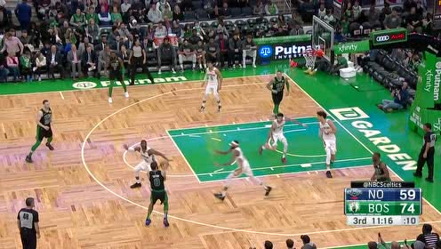 【NBA集錦】沃克游龍戲鳳突破分球 塔圖姆虛晃一槍三分神射再下一城