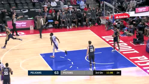 【NBA集锦】怒扣打停鹈鹕!庄神突然一记直塞助飞敦布亚双臂虐筐暴扣