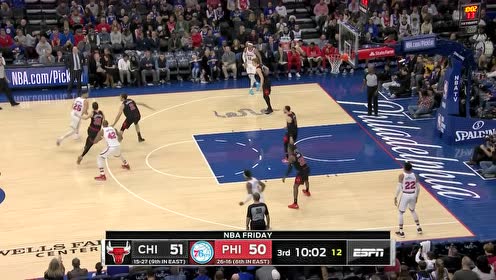 【NBA集锦】优美的霍式低弧度远投 霍福德空位三分空心入网拒绝爆冷