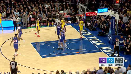 【NBA集锦】佩顿劈头盖脸血帽詹姆斯! 这球可以吹一年