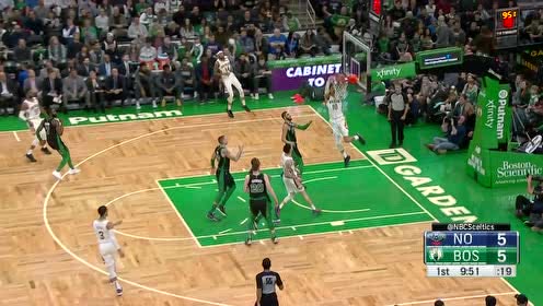 【NBA集錦】趁著手熱多進幾個 球哥小手一抖喂餅海耶斯空接砸扣