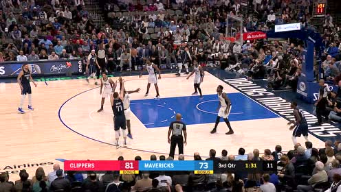【NBA集锦】里突外投火力无解 东契奇连砍5分全面开火