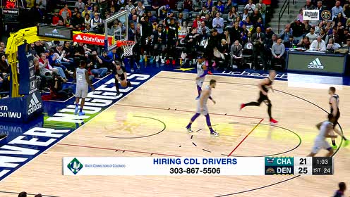 【NBA集锦】哥有的是力气 普拉姆利双手暴扣虐筐
