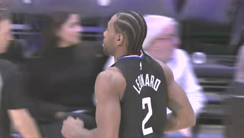 【NBA集锦】小卡上演速度与激情 中路直捣黄龙干脆利落2分打进