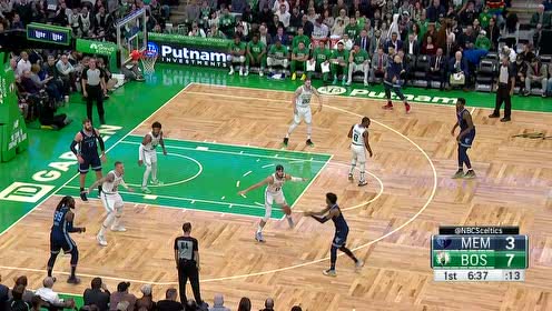 【NBA集锦】全联盟都眼馋的顶级3D 克劳德底角三分轻松命中