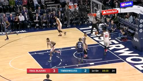 【NBA集锦】又是一位今年高潜新秀 卡尔弗突破翻身打板