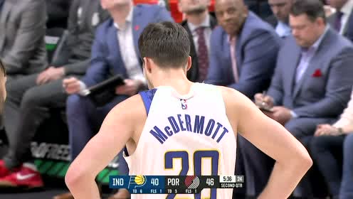 【NBA集錦】追身出手一箭穿心 麥克德莫特2+1教育安東尼不留情面