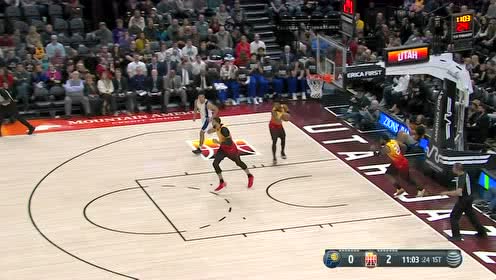 【NBA集錦】開場狀態(tài)不錯 米切爾連續(xù)突破得手