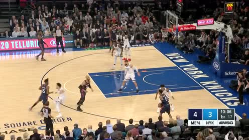 【NBA集锦】空切突破反手上篮 布洛克脚踩莲花强打建功