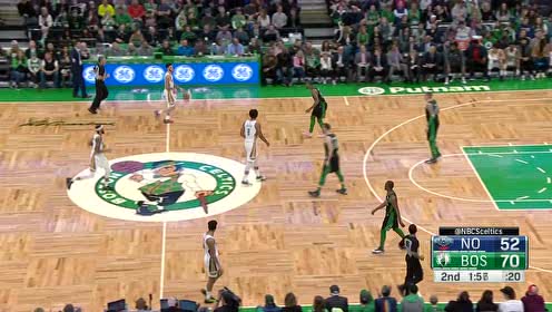 【NBA集錦】塔圖姆后撤步三分應(yīng)聲入網(wǎng) 英格拉姆強勢上籃打板2+1