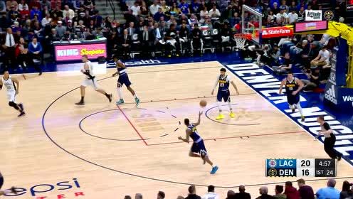 【NBA集锦】一道菜吃到撑 莱昂纳德转身后仰轻松刷网