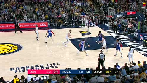 【NBA集錦】恐怖怪獸來(lái)襲！薩博尼斯上演暴力隔扣霸氣側(cè)漏