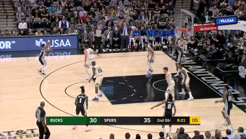 【NBA集锦】穆雷自信胯下运球强投三分 上一个这么打球的是科比