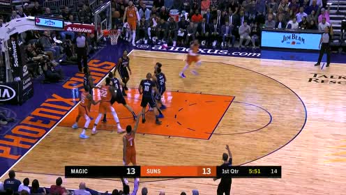 【NBA集錦】假突真?zhèn)髅顐鬟B線 盧比奧擊鼓傳花助攻布克三分得手