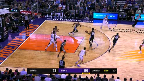 【NBA集锦】乌布雷传球失误 德罗赞反击助攻默里三分打停太阳