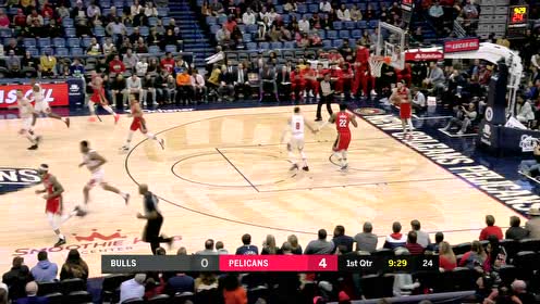 【NBA集錦】拉文接過(guò)傳球滑翔上籃 再來(lái)快馬飛馳反擊沖刺連取4分