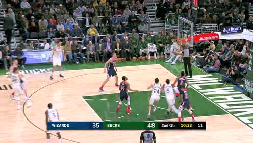 【NBA集锦】这是他的保留节目 科沃尔三分穿心太无情
