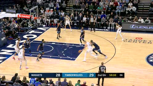 【NBA集錦】推進根本擋不住 約老師突入禁區(qū)還刷前場板