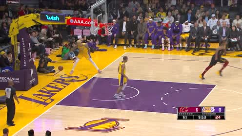 【NBA集錦】老隊友我不為難你 加蘭妙傳湯普森空切暴扣