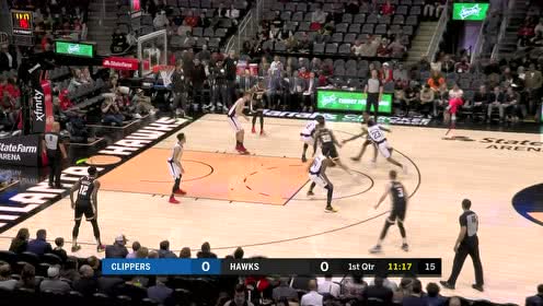 【NBA集錦】蒂格人縫中送精準(zhǔn)妙傳 科林斯空中雙手折疊暴扣