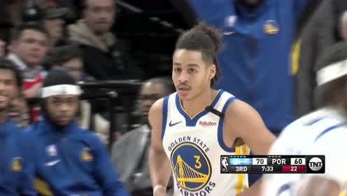 【NBA集锦】库里的表情太好玩了 普尔三分对飚利拉德一个比一个扔的远
