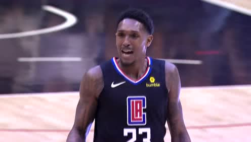 【NBA集锦】完美配合 路威助攻哈雷尔踉跄两步完成顺势上篮打停勇士