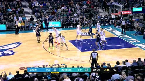 【NBA集锦】戈登长驱直入杀入篮下 无视防守底线上篮