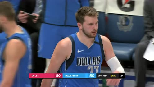 【NBA集錦】這也太秀了！ 東契奇懟著防守飚中高難度單手拋射3+1