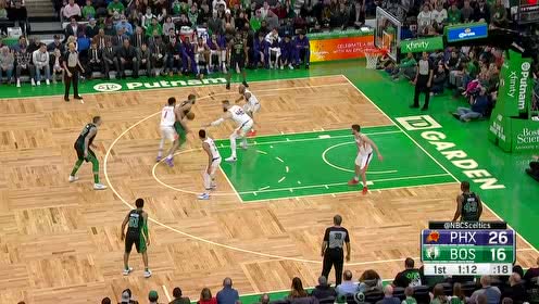 【NBA集錦】攻堅(jiān)能力可見(jiàn)一斑！塔圖姆強(qiáng)鑿內(nèi)線連續(xù)得分結(jié)束第一節(jié)