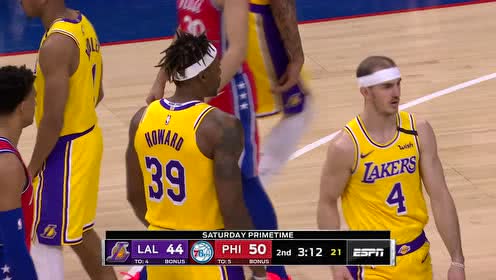 【NBA集錦】砍霍戰(zhàn)術(shù)再現(xiàn)江湖 霍華德難頂壓力兩罰不中