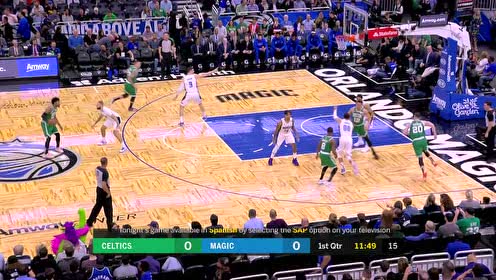 【NBA集锦】开场手感热得发烫 海沃德底角三分张手就有首开记录