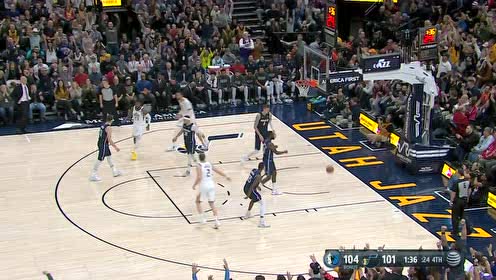 【NBA集锦】关键时刻拯救世界 米切尔火力全开强势完成反超